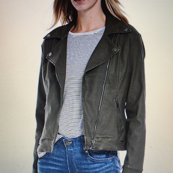 liverpool moto denim jacket